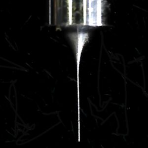 EXTREMELY SMALL TUNGSTEN TIP FOR EDM